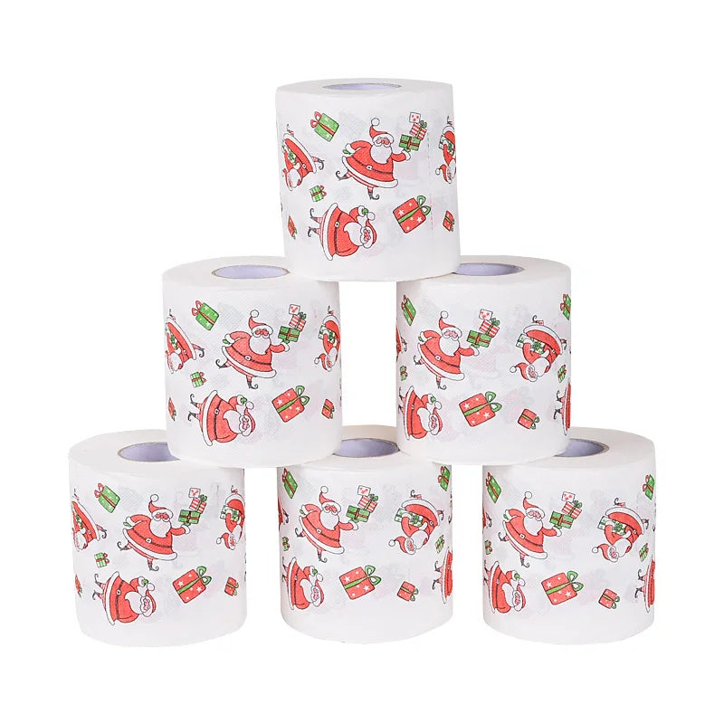 Custom Toilet Paper Rolls Luxury Bathroom Toilet Paper Toilet Tissue Paper Christmas Toilet Roll Paper Christmas Paper Toilet