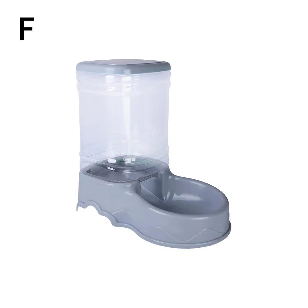 Pet Automatic Feeder Cat Drinking Bowl Cat Bowl Large Capacity Dog Bowl Combination Storage Bin Pet Supplies