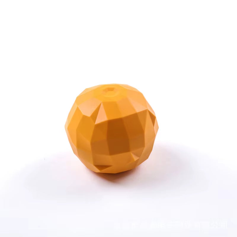 Rubber Dog Ball Chew Dispenser Leakage Food Play Squeaking Pet Dog Bite Toy Puppy Funny Tooth Cleaning Snack Ball Pet Products