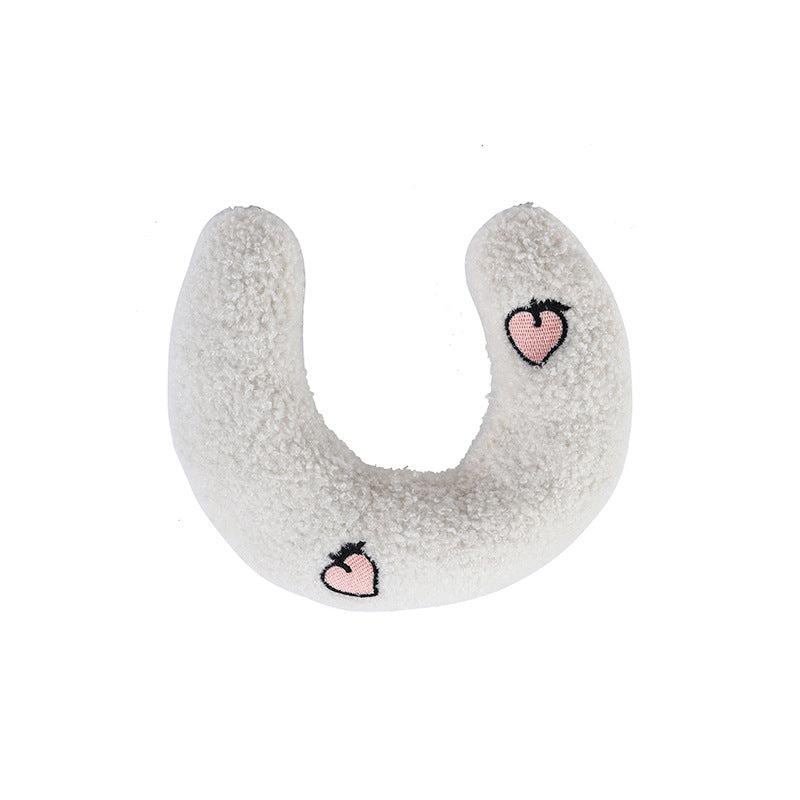 Little Pillow for Cats Fashion Neck Protector Deep Sleep Puppy U-Shaped Pillow Pets Pillow Kitten Headrest Dog Sleeping Pillow Pet Products