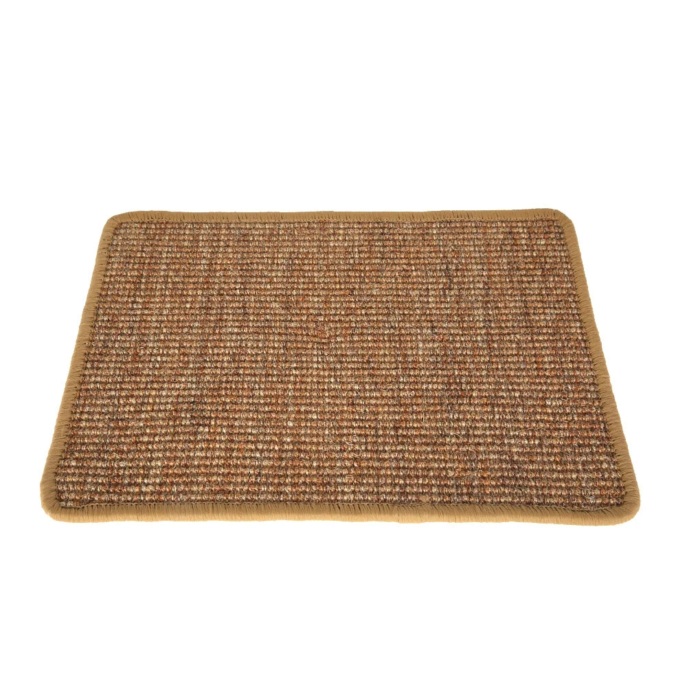 Cat Scratching Mat, Tough Natural Sisal Scratching Pad, Anti-Slip Cat Scratch Rug Sleeping Carpet, Superior Cat Claws Care Toy for Cat Grinding Claws and Protecting