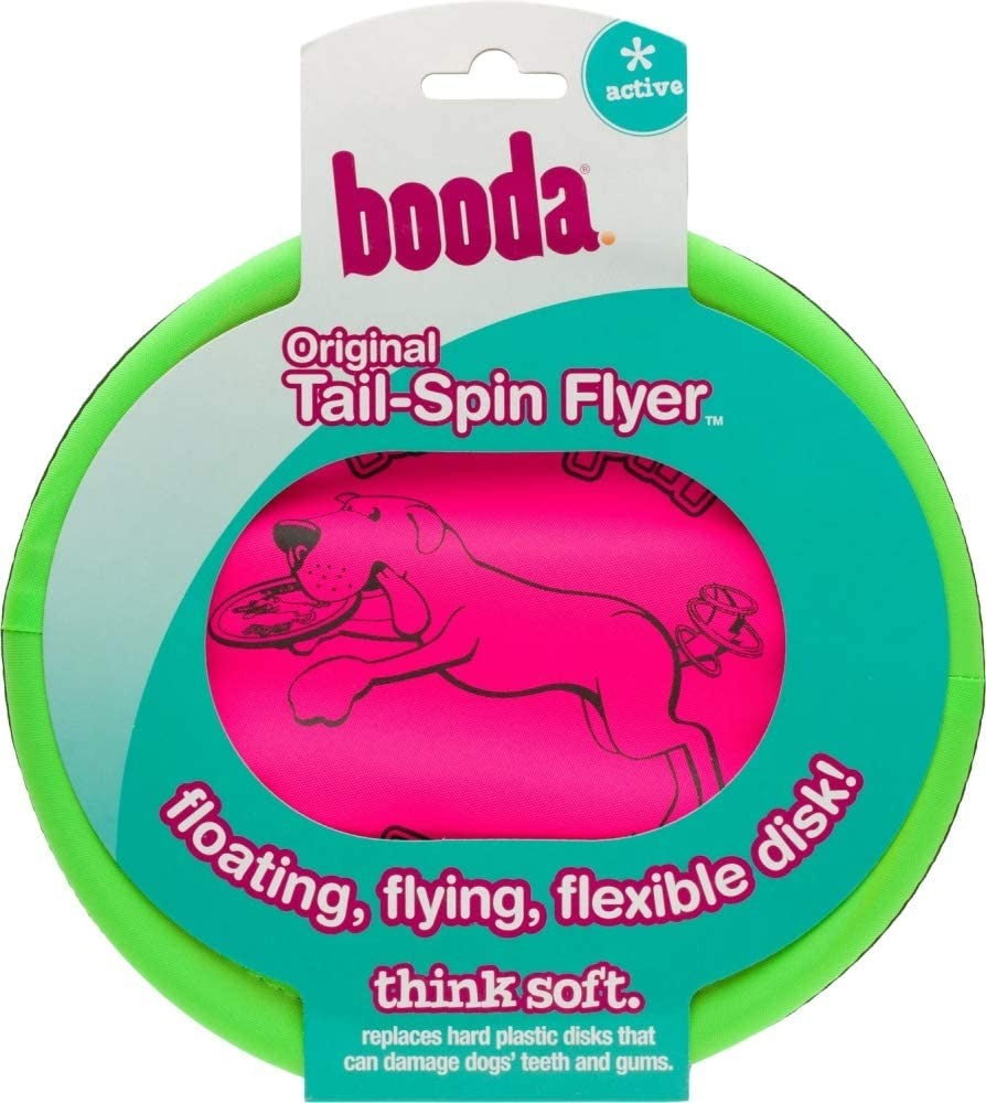 Aspen Booda SOFT BITE FLOPPY DISC Gentle Dog Toy Flyer Frisbee 7 Inch Small Fry