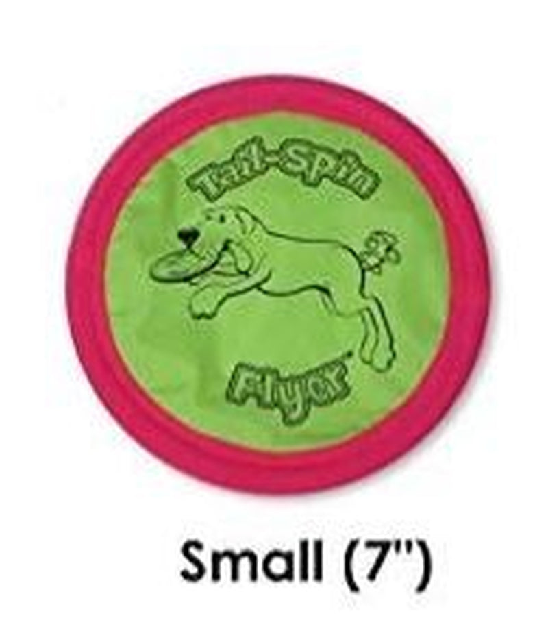 Aspen Booda SOFT BITE FLOPPY DISC Gentle Dog Toy Flyer Frisbee 7 Inch Small Fry