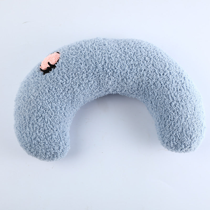 Little Pillow for Cats Fashion Neck Protector Deep Sleep Puppy U-Shaped Pillow Pets Pillow Kitten Headrest Dog Sleeping Pillow Pet Products