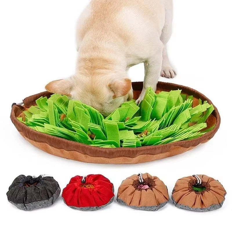 1Pc Dog Mat Pet Puzzle Toy Sniffing Training Pad Activity Blanket Feeding Mat for Dog Release Stress