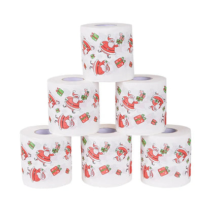 Custom Toilet Paper Rolls Luxury Bathroom Toilet Paper Toilet Tissue Paper Christmas Toilet Roll Paper Christmas Paper Toilet