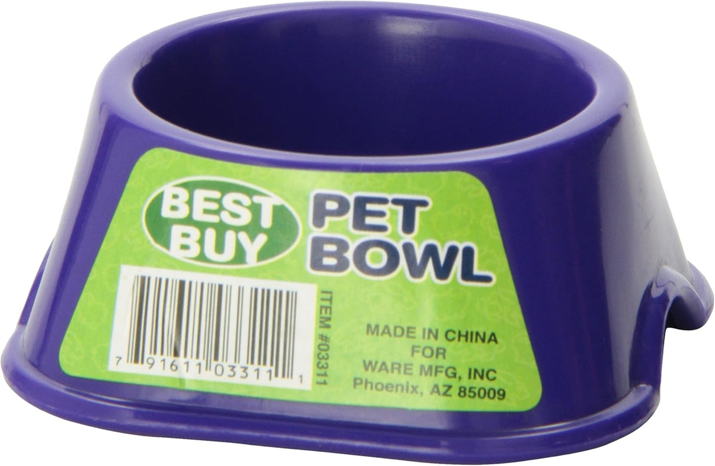Best Buy Plastic Pet Bowl for Small Pets - Small