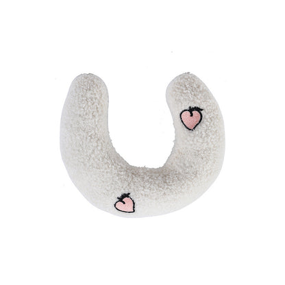 Little Pillow for Cats Fashion Neck Protector Deep Sleep Puppy U-Shaped Pillow Pets Pillow Kitten Headrest Dog Sleeping Pillow Pet Products