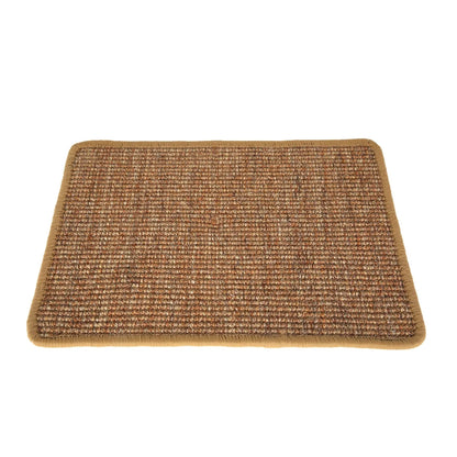 Cat Scratching Mat, Tough Natural Sisal Scratching Pad, Anti-Slip Cat Scratch Rug Sleeping Carpet, Superior Cat Claws Care Toy for Cat Grinding Claws and Protecting