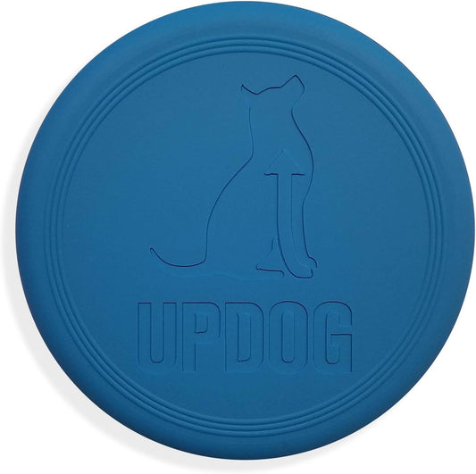 Dog Frisbee | Made in USA |  Small 6-Inch Flying Disc for Dogs (Blue)