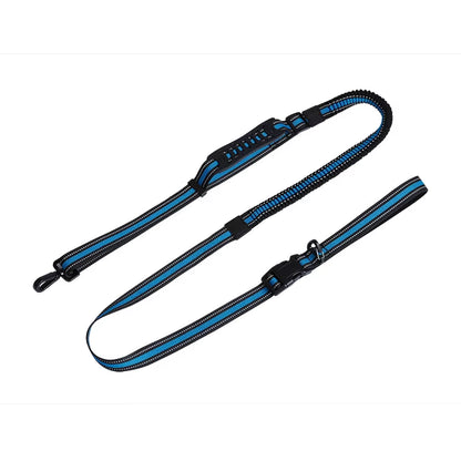 Hands Free High Qulity Retractable Hands Free Dog Leash for Running Dual Handle Bungee Leash Reflective for Large Pet Supplies