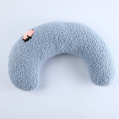 Little Pillow for Cats Fashion Neck Protector Deep Sleep Puppy U-Shaped Pillow Pets Pillow Kitten Headrest Dog Sleeping Pillow Pet Products