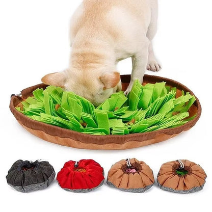 1Pc Dog Mat Pet Puzzle Toy Sniffing Training Pad Activity Blanket Feeding Mat for Dog Release Stress