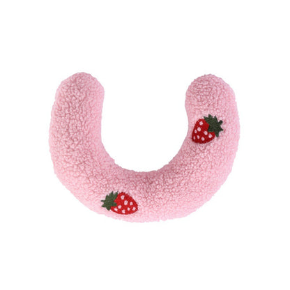 Little Pillow for Cats Fashion Neck Protector Deep Sleep Puppy U-Shaped Pillow Pets Pillow Kitten Headrest Dog Sleeping Pillow Pet Products